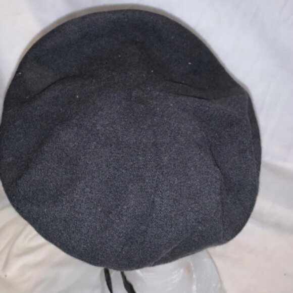 US ARMY REGULATION AR 670-1 BLACK 100% WOOL UNIFORM COVER BERET DISC - Picture 6 of 8